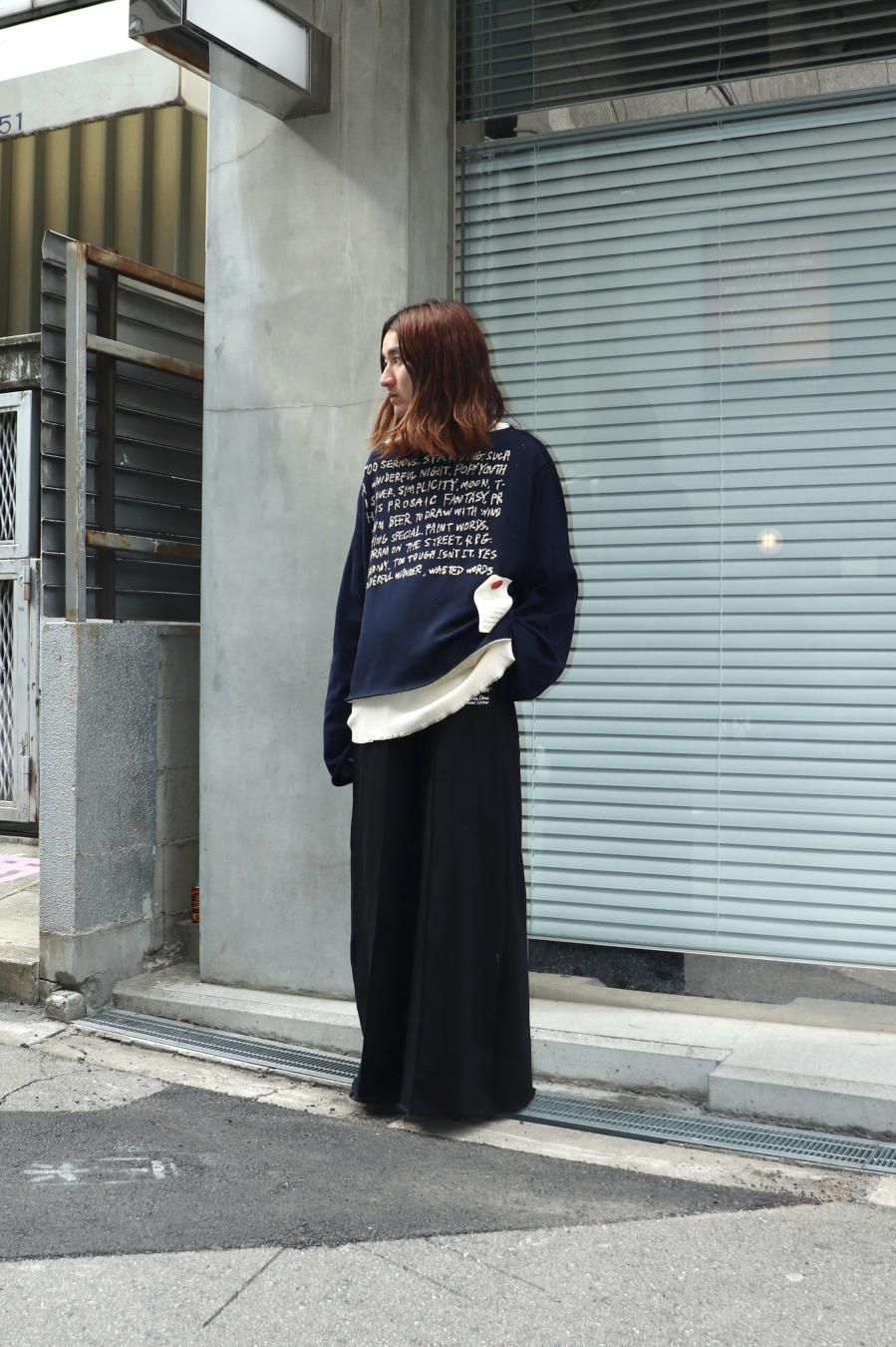 SHINYAKOZUKA(シンヤコズカ)のORDINARY HOME PANTALON-3 BLACKの