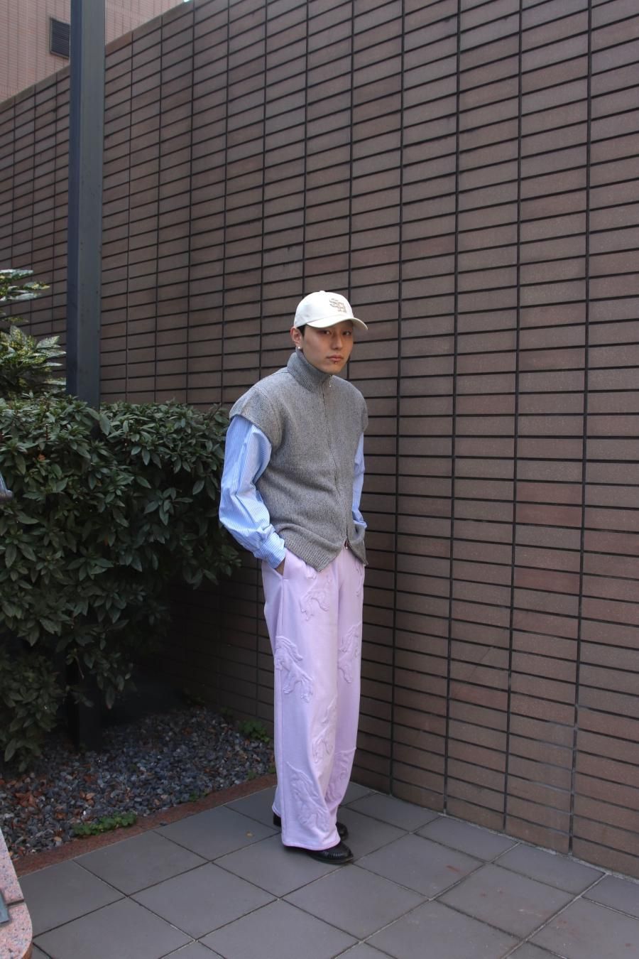 SUGARHILL（シュガーヒル）のLOGO BASEBALL CAP IVORYの通販