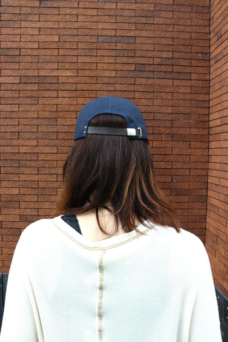 SUGARHILL（シュガーヒル）のLOGO BASEBALL CAP NAVYの通販