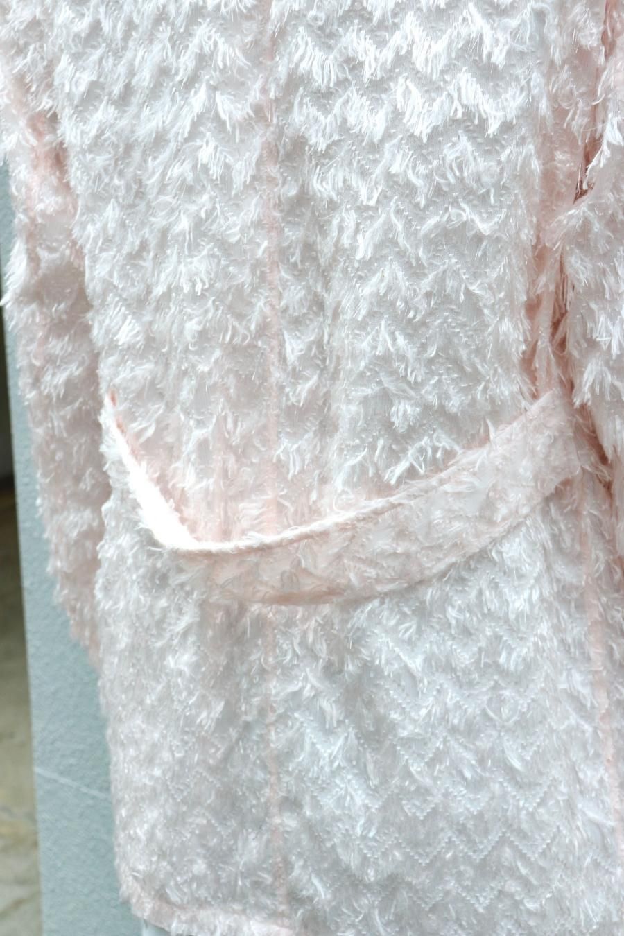 MASU（エムエーエスユー）のFLUFFY PAJAMA SHIRT BABY PINKの