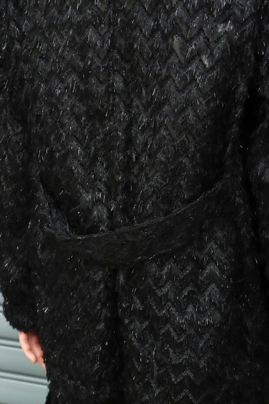 MASU(エムエーエスユー)のFLUFFY PAJAMA SHIRT BLACKの通販 MASU(エムエーエスユー)のFLUFFY PAJAMA SHIRT BLACKの通販