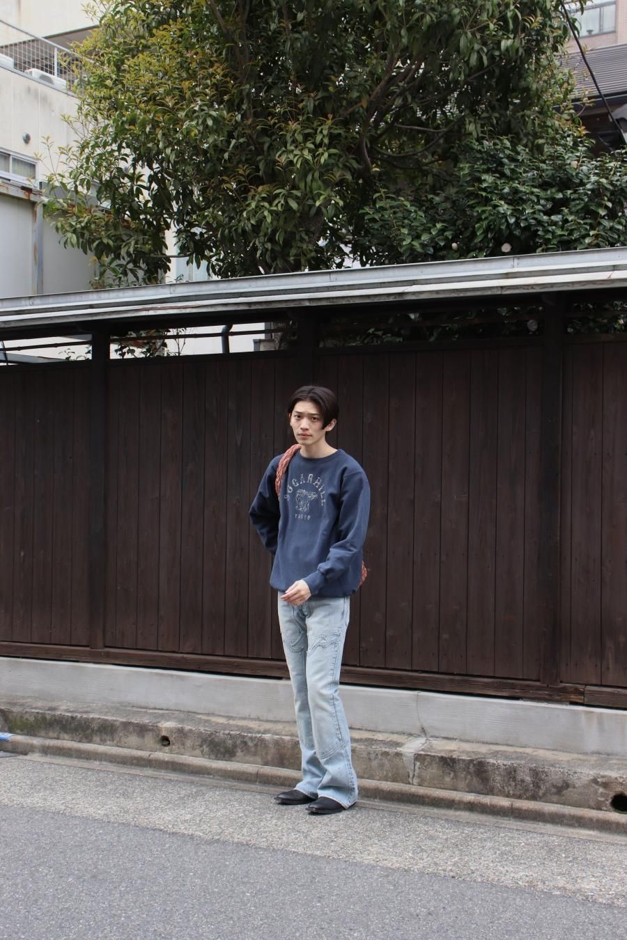 SUGARHILL(シュガーヒル)のLOGO PRINTED SWEATSHIRT OLD NAVY SUGARHILL(シュガーヒル)のLOGO PRINTED SWEATSHIRT OLD NAVY