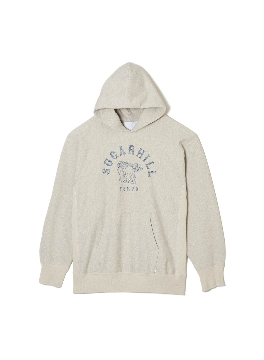 SUGARHILL  LOGO PRINTED HOODIE(HEATHER GRAY)<img class='new_mark_img2' src='https://img.shop-pro.jp/img/new/icons15.gif' style='border:none;display:inline;margin:0px;padding:0px;width:auto;' />