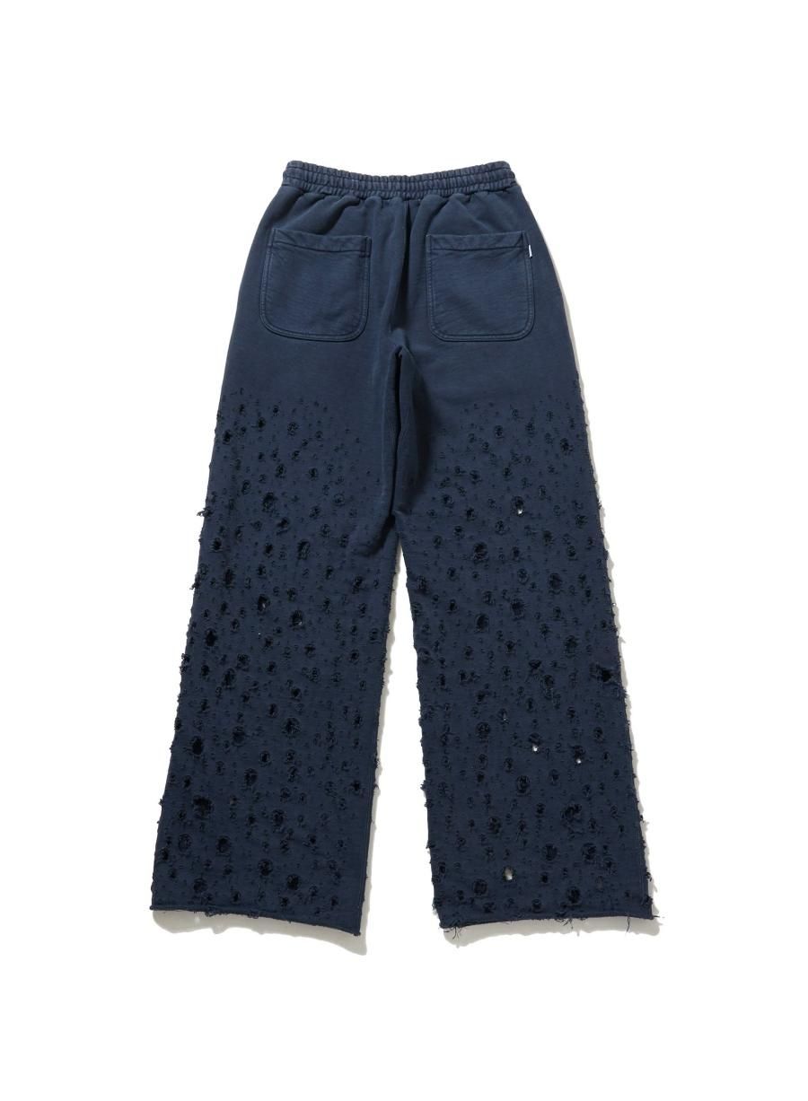 SUGARHILL（シュガーヒル）のCRASHED SWEAT TROUSERS OLD NAVYの