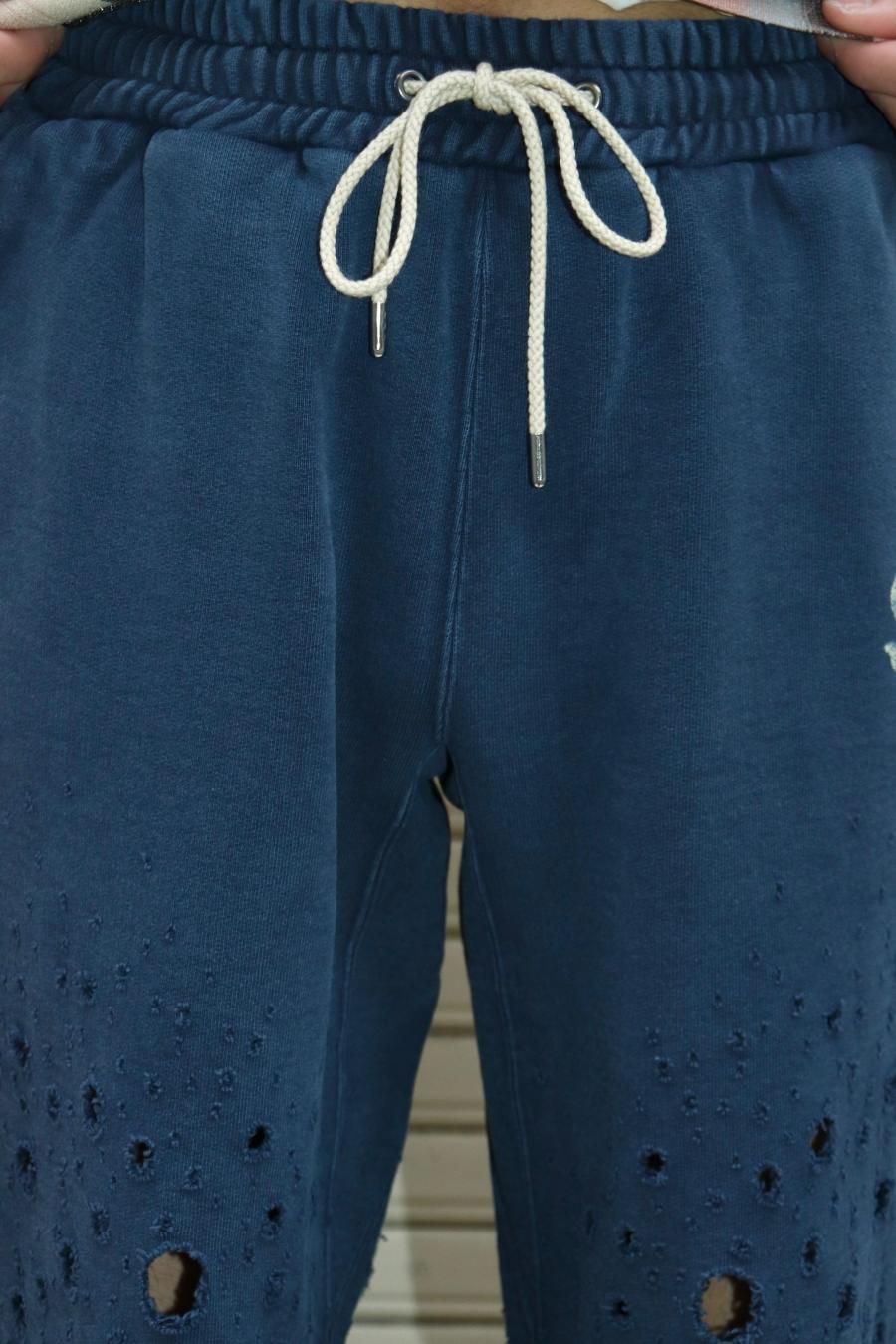 パンツ SUGARHILL CRASHED SWEAT SHORT TROUSERS SUGARHILL CRASHED SWEAT SHORT TROUSERS