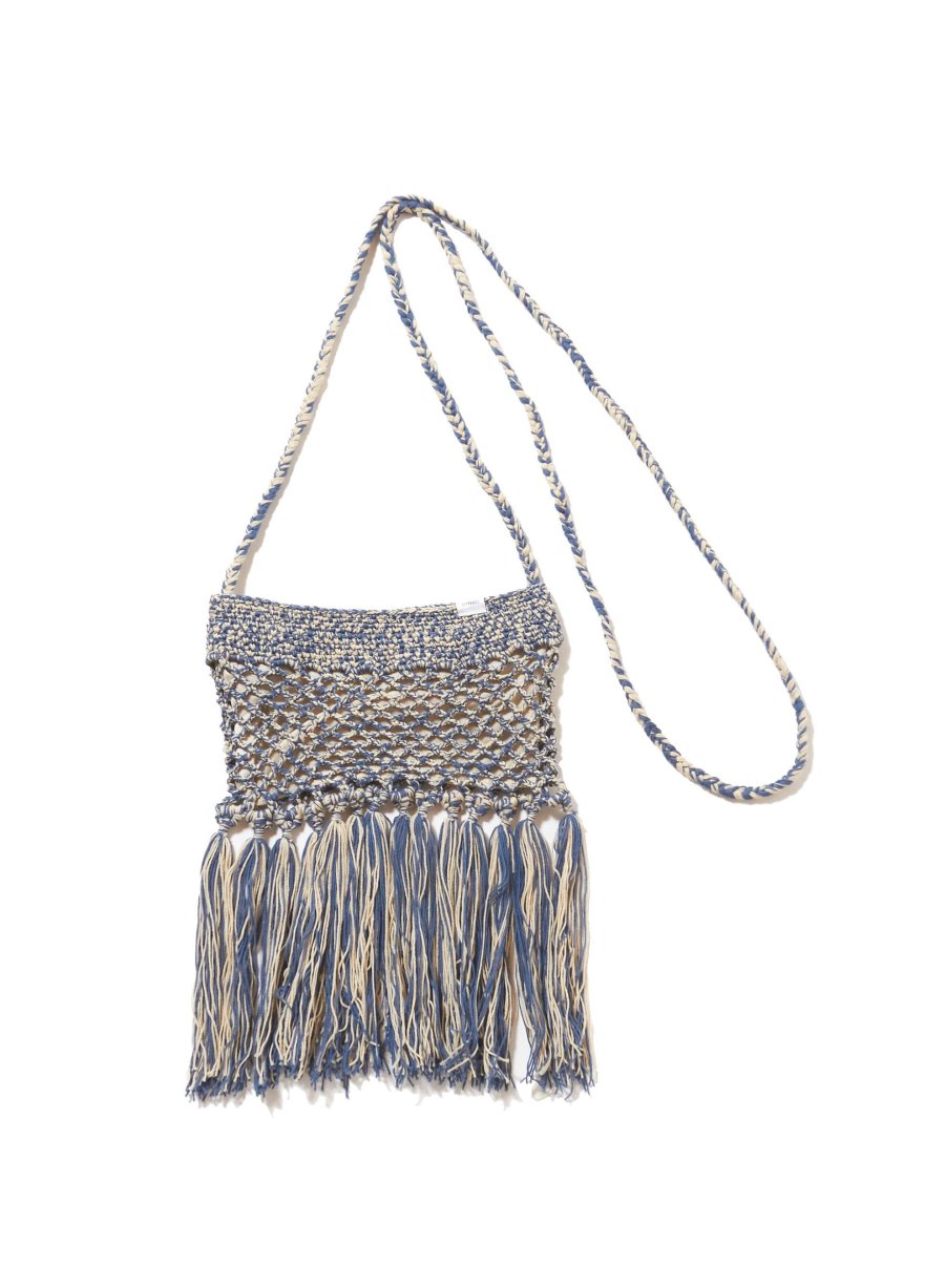 SUGARHILL  COTTON KNIT BAG SMALL(NAVY BEIGE)<img class='new_mark_img2' src='https://img.shop-pro.jp/img/new/icons15.gif' style='border:none;display:inline;margin:0px;padding:0px;width:auto;' />