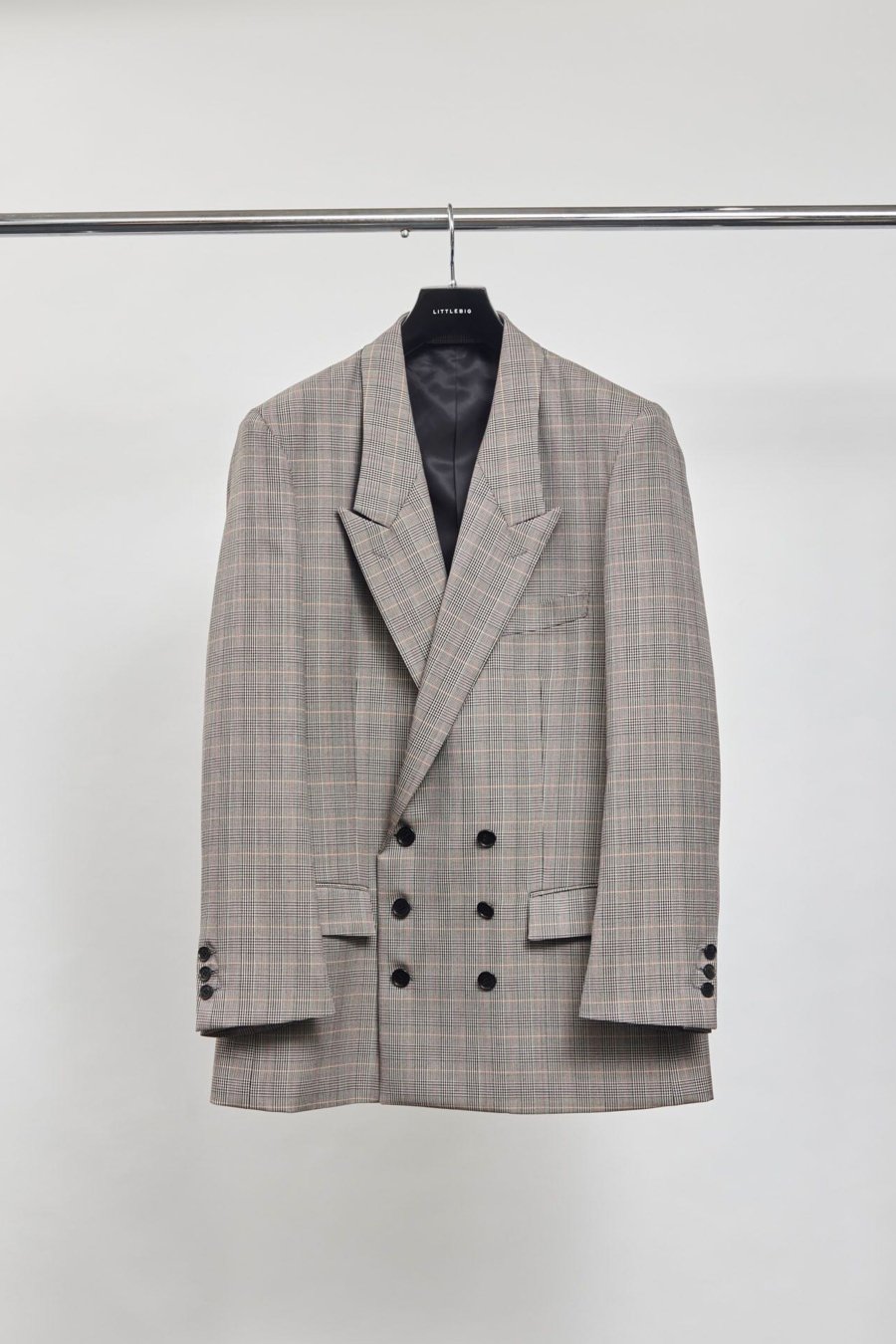 LITTLEBIG  Check Double Jacket<img class='new_mark_img2' src='https://img.shop-pro.jp/img/new/icons15.gif' style='border:none;display:inline;margin:0px;padding:0px;width:auto;' />