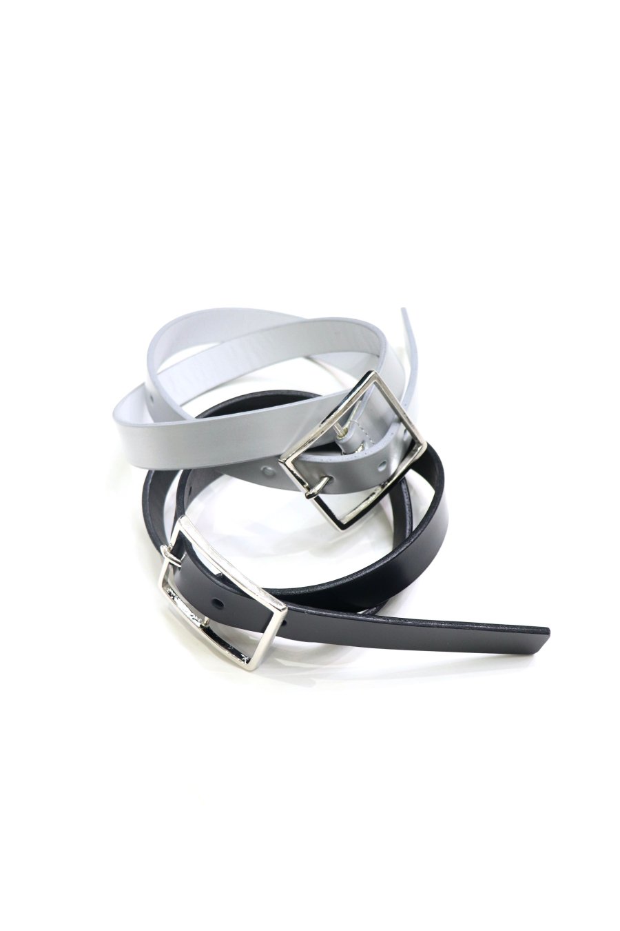 LITTLEBIG  Narrow Leather Belt(Silver or Black)<img class='new_mark_img2' src='https://img.shop-pro.jp/img/new/icons15.gif' style='border:none;display:inline;margin:0px;padding:0px;width:auto;' />