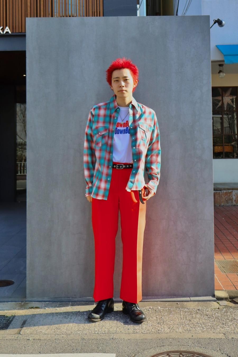 LITTLEBIG（リトルビッグ）のHomble Check SH Red or Green