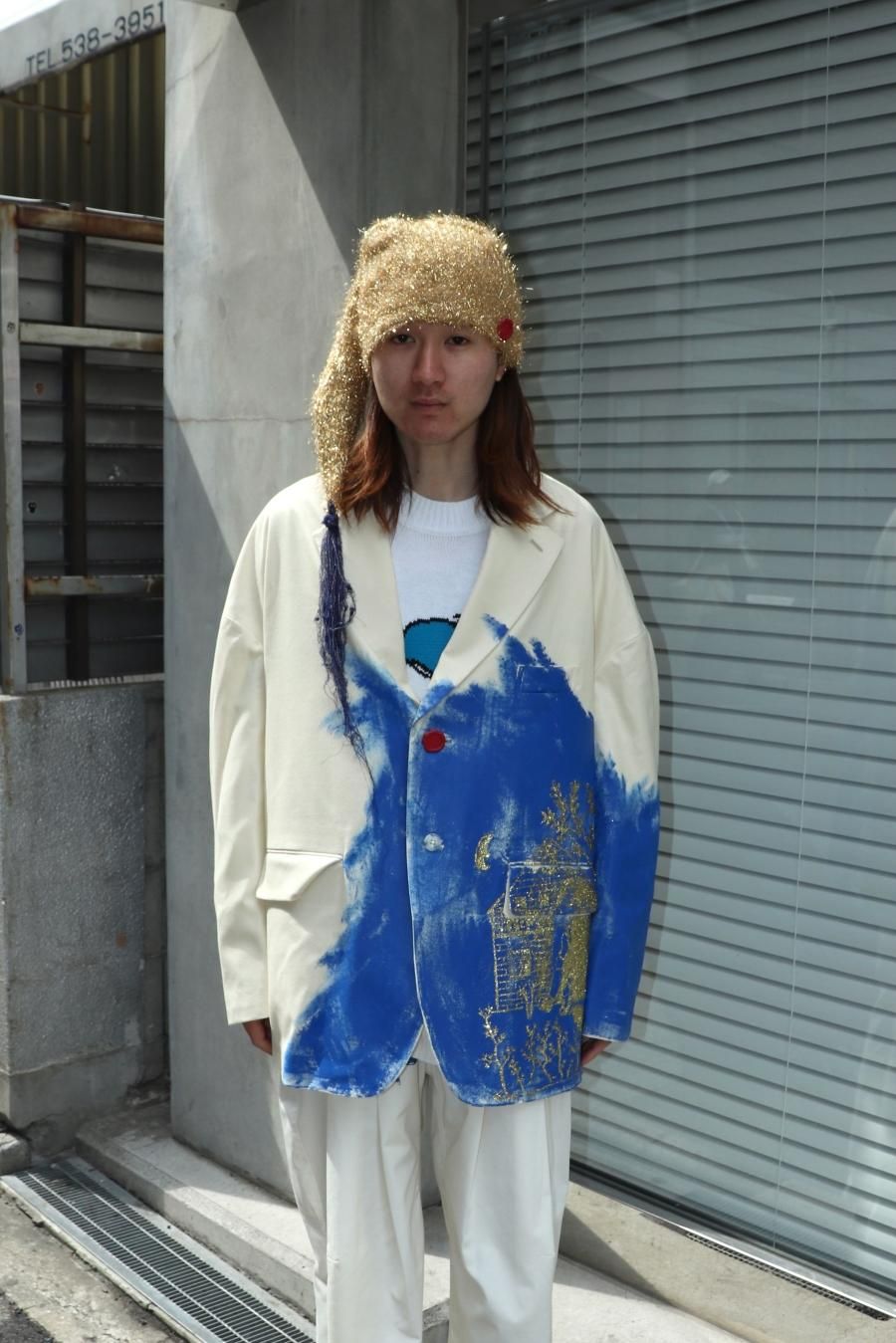 セール】【SHINYAKOZUKA】 HIS JACKET NO PRINT & NO PAINT