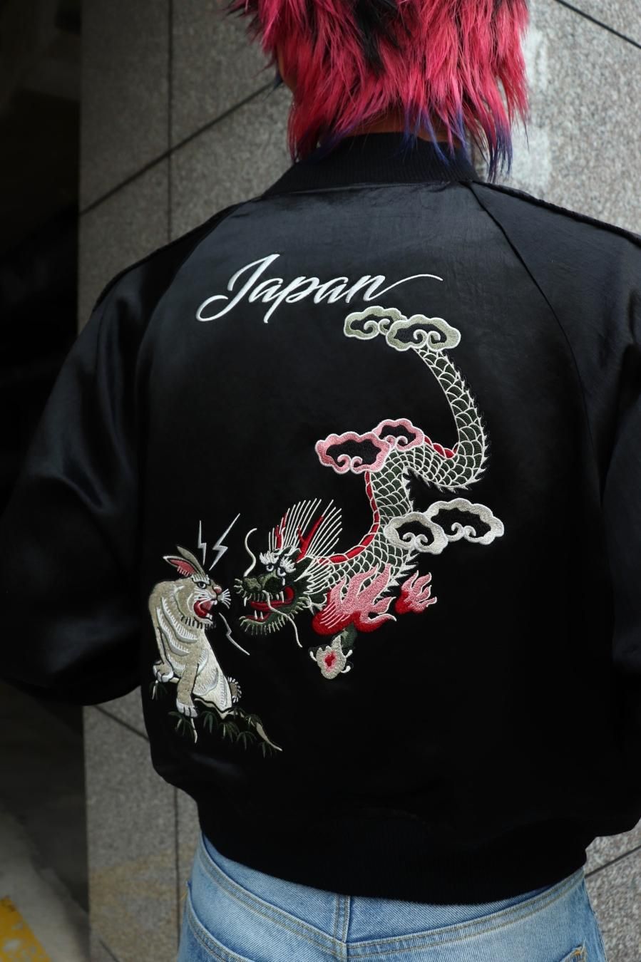 BELPER（ベルパー）のSTADIUM SKAJAN RED BLACK（ジャケット）の