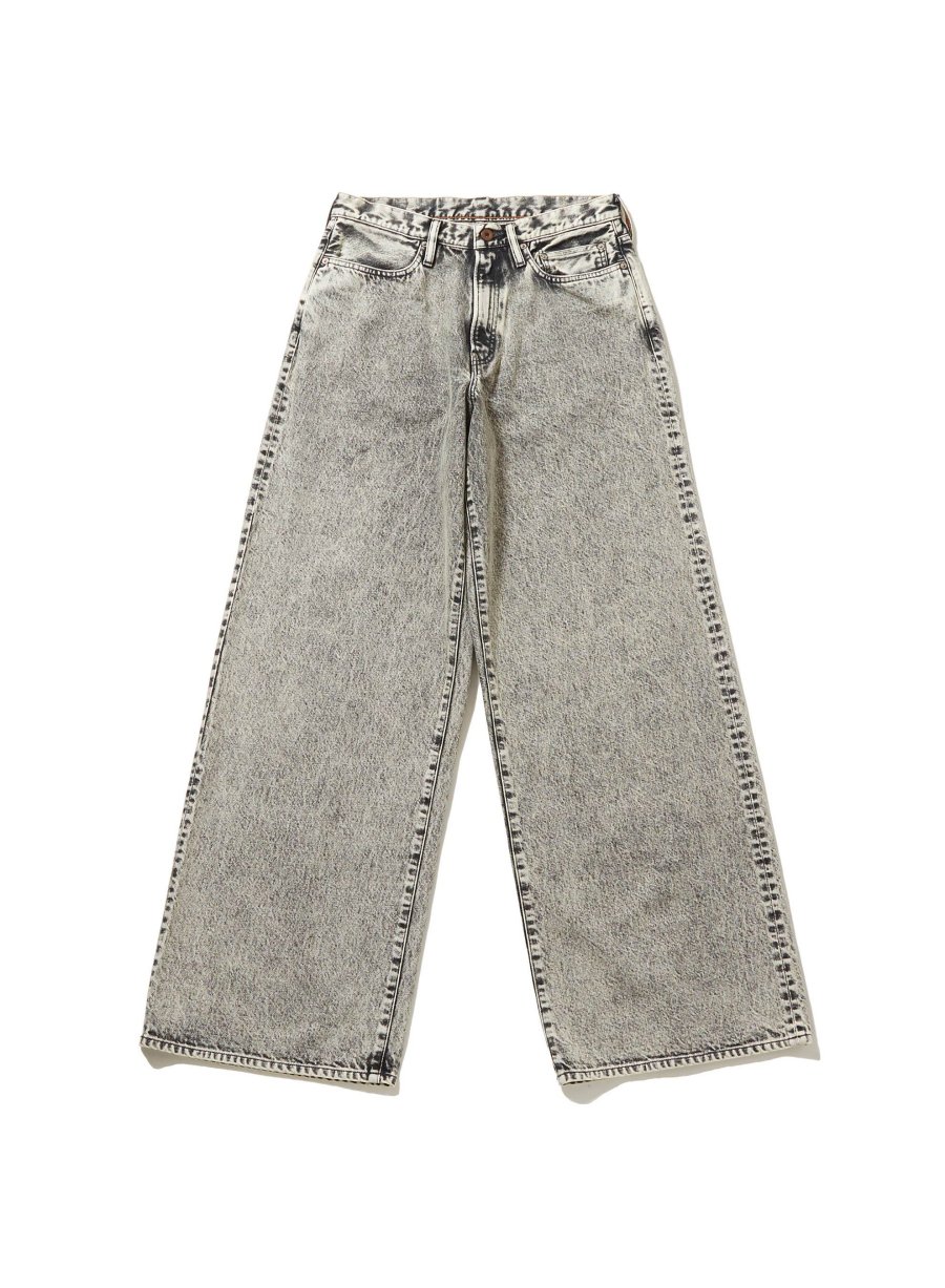 SUGARHILL  ACID WASHED MODERN DENIM WIDE TROUSERS<img class='new_mark_img2' src='https://img.shop-pro.jp/img/new/icons15.gif' style='border:none;display:inline;margin:0px;padding:0px;width:auto;' />