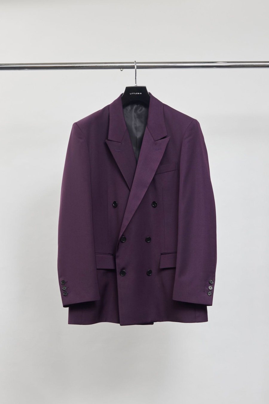LITTLEBIG  Purple Double Jacket<img class='new_mark_img2' src='https://img.shop-pro.jp/img/new/icons15.gif' style='border:none;display:inline;margin:0px;padding:0px;width:auto;' />