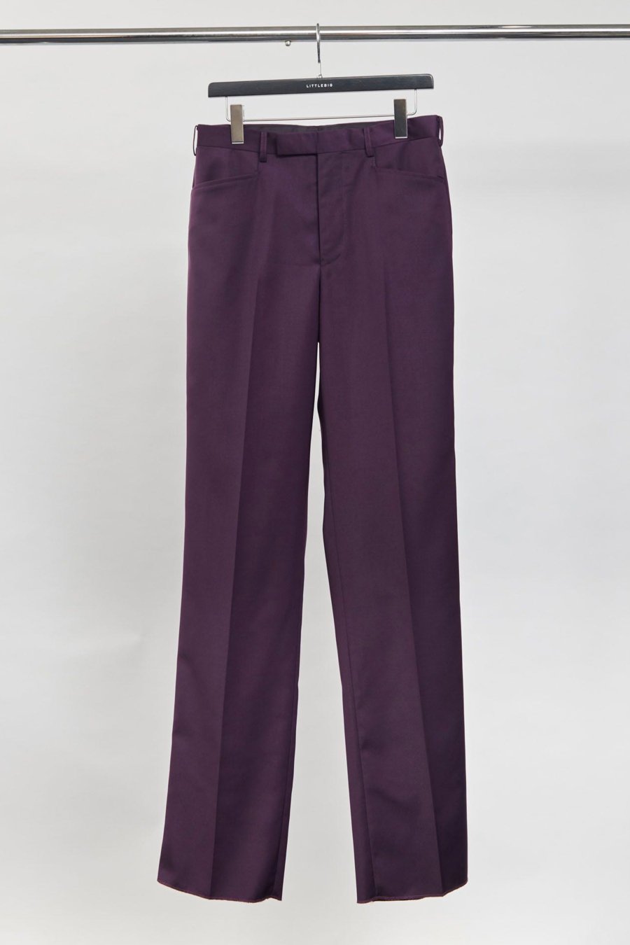 LITTLEBIG  Purple Straight Trousers<img class='new_mark_img2' src='https://img.shop-pro.jp/img/new/icons15.gif' style='border:none;display:inline;margin:0px;padding:0px;width:auto;' />