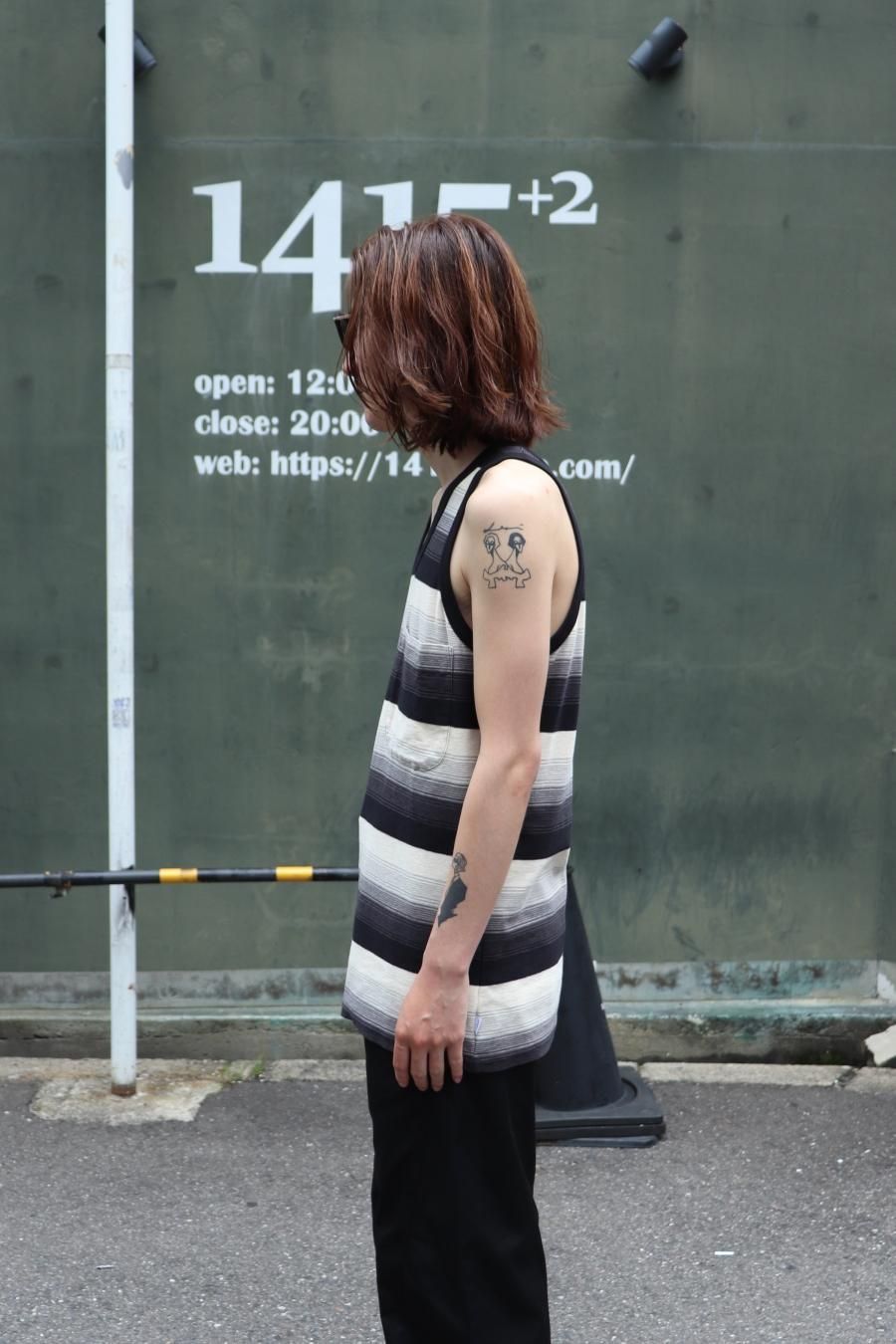 SUGARHILL(シュガーヒル)のMULTI STRIPE TANK TOP BLACK SUGARHILL(シュガーヒル)のMULTI STRIPE TANK TOP BLACK
