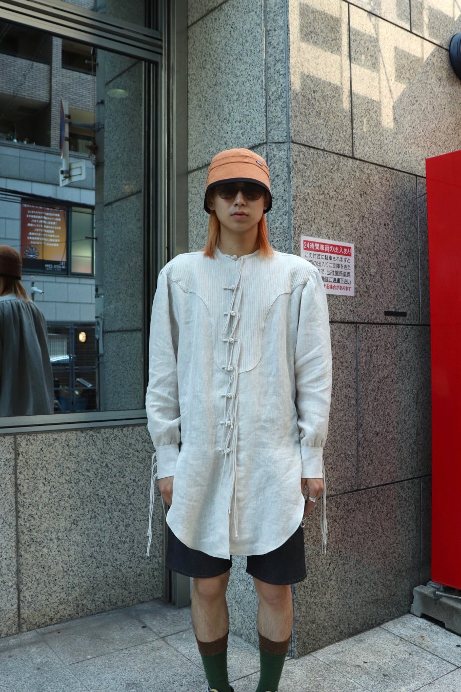 SUGARHILL（シュガーヒル）のSilk Linen Stripe Long Shirtの通販サイト-大阪 堀江 PALETTE art  alive（パレットアートアライヴ）-