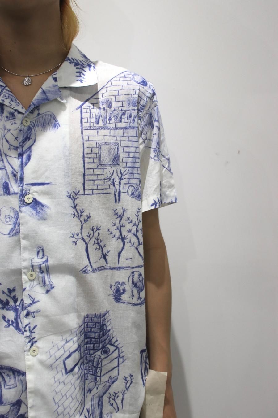 SHINYAKOZUKA（シンヤコズカ）のS/S SHIRT AS CANVAS ECRUの通販