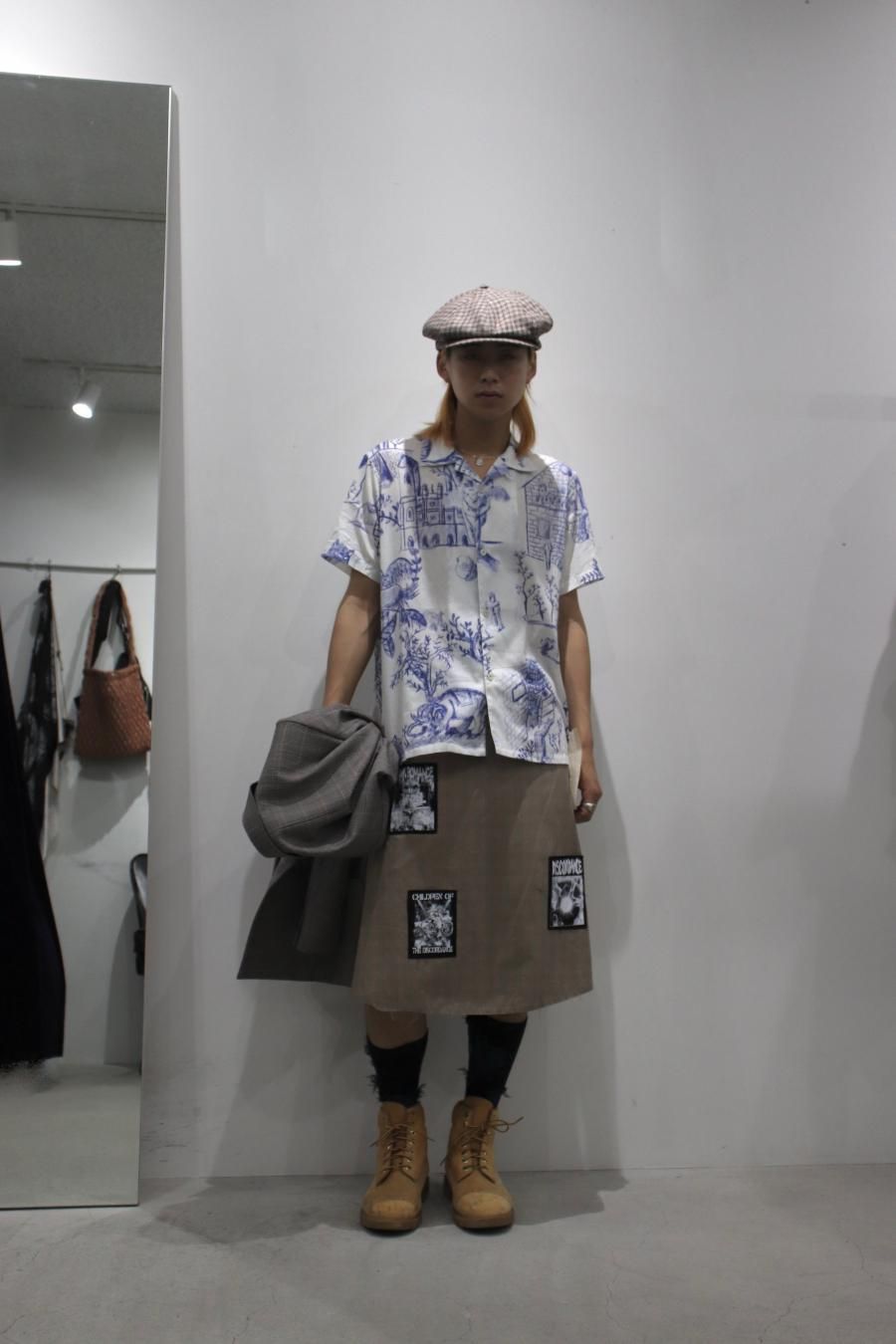 SHINYAKOZUKA（シンヤコズカ）のS/S SHIRT AS CANVAS ECRUの通販