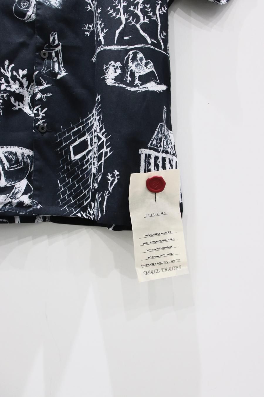 SHINYAKOZUKA（シンヤコズカ）のS/S SHIRT AS CANVAS BLACKの