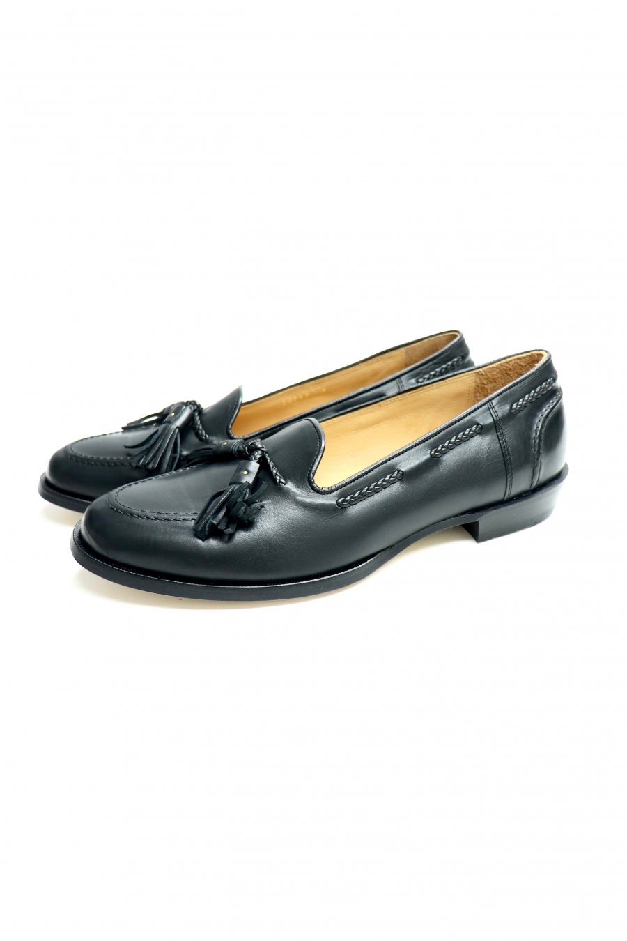 SUGARHILL  SUEDE LOAFER COUPE(BLACK GRAIN)<img class='new_mark_img2' src='https://img.shop-pro.jp/img/new/icons15.gif' style='border:none;display:inline;margin:0px;padding:0px;width:auto;' />