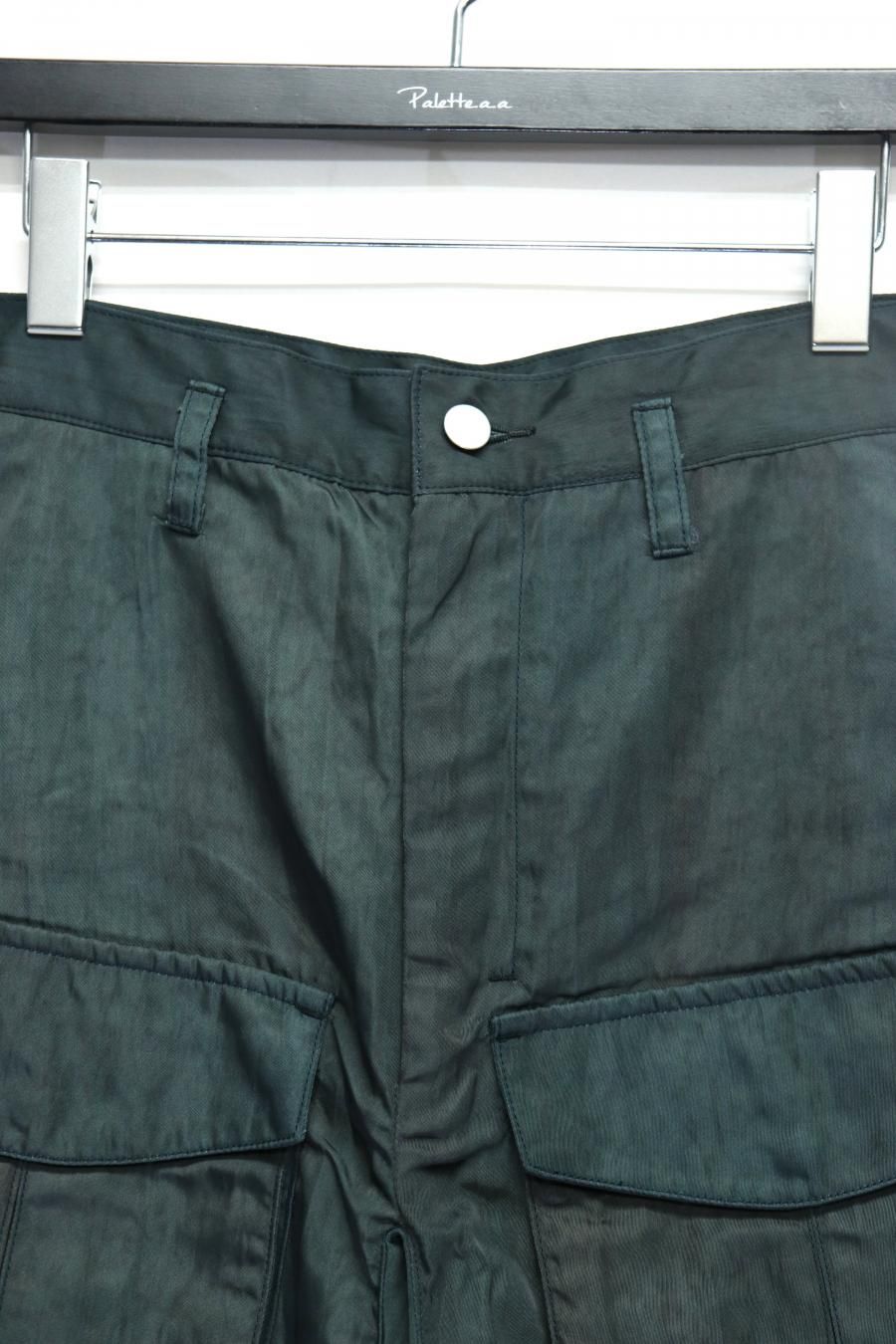 SHINYAKOZUKA(シンヤコズカ)のM-PANTALON POOL GREENの通販