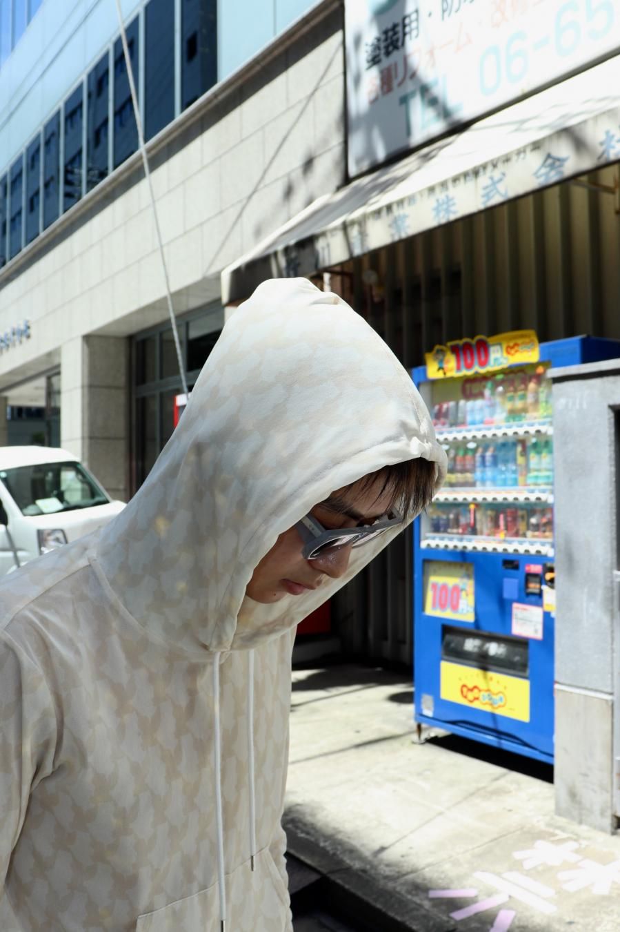 MASU(エムエーエスユー)のANGEL MESH HOODIE CREAMの通販 MASU(エムエーエスユー)のANGEL MESH HOODIE CREAMの通販
