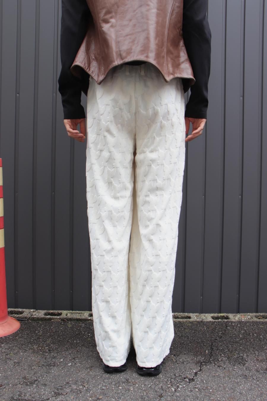 MASU(エムエーエスユー)のANGEL PILE JACQUARD SWEAT PANTS MASU(エムエーエスユー)のANGEL PILE JACQUARD SWEAT PANTS