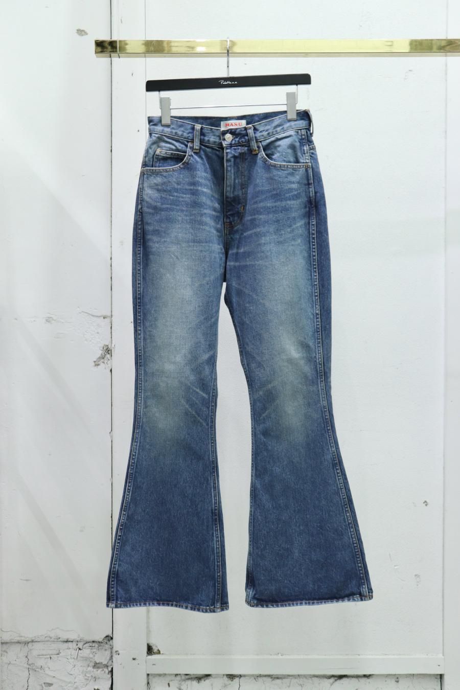 鬼フェード◎ y2k Levi's flare denim pants 鬼ヒゲ