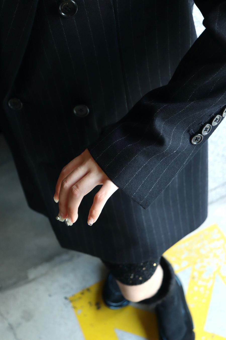 BELPER（ベルパー）のDOUBLE BREASTED JACKET NAVY（ジャケット