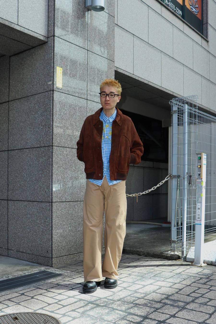 SUGARHILL(シュガーヒル)のSUEDE PIPING LEATHER BLOUSON SUGARHILL(シュガーヒル)のSUEDE PIPING LEATHER BLOUSON