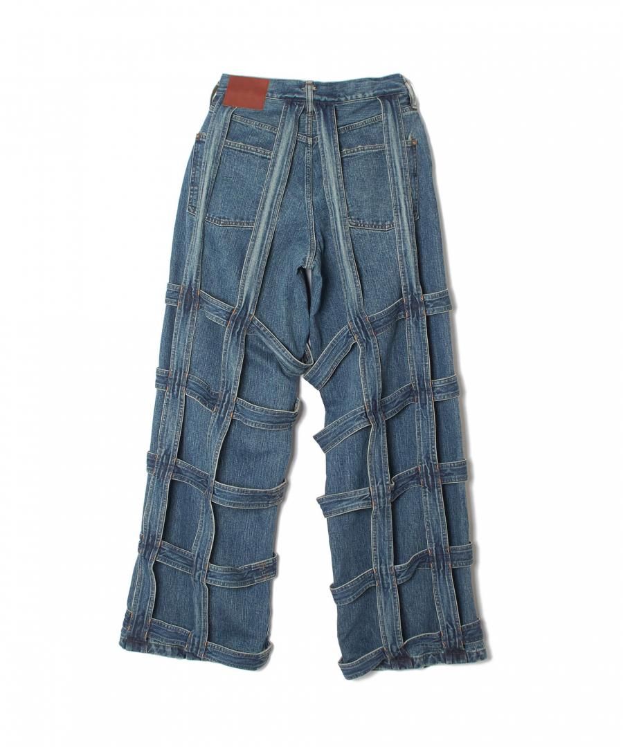 SUGARHILL（シュガーヒル）のCAGED DENIM PANTS INDIGOの通販