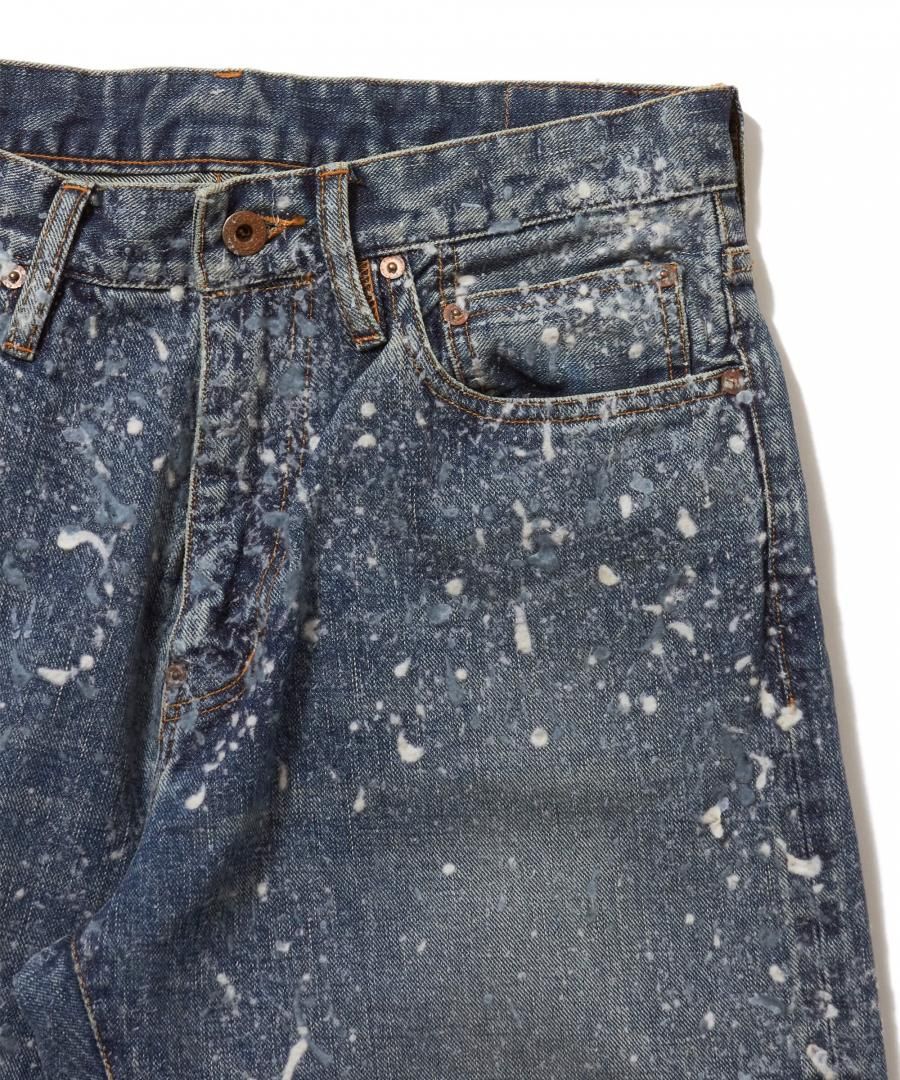 SUGARHILL(シュガーヒル)のMOLDED DENIM TROUSERS WIDE CUT SUGARHILL(シュガーヒル)のMOLDED DENIM TROUSERS WIDE CUT