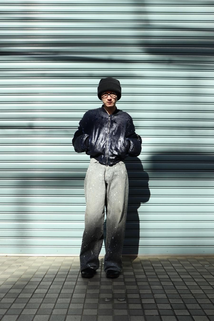 SUGARHILL（シュガーヒル）のMOLDED DENIM TROUSERS WIDE CUT