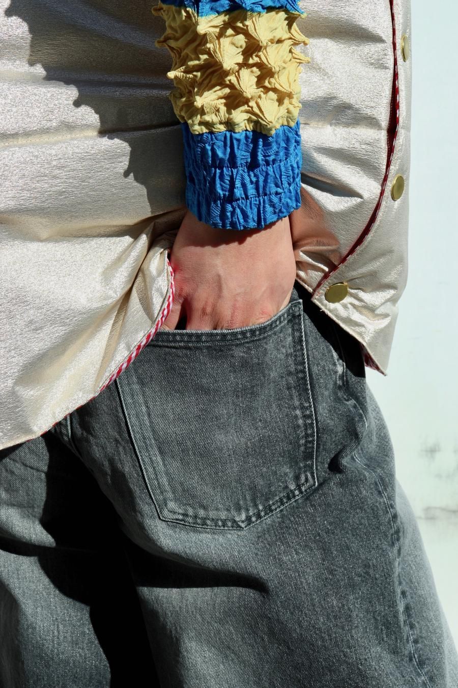 MASU（エムエーエスユー）の“MASU BOYS” BAGGY JEANS BLACKの