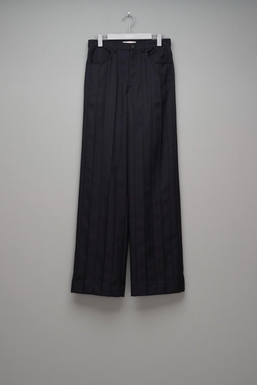 パンツ MASU 20SS pleated shorts 46 YOKO SAKAMOTO Double Pleated Shorts Charcoal Gray