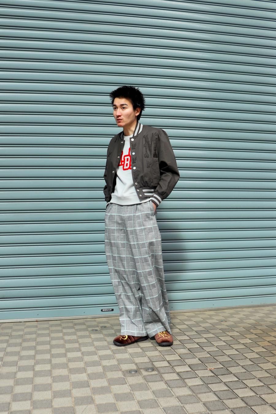 パンツ MASU Classic Easy Trousers MASU（エムエーエスユー）のCLASSIC EASY TROUSERS GRAYの通販