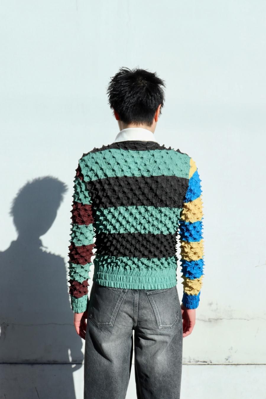 MASU（エムエーエスユー）のSPIKY RUGGER SHIRT MULTIの通販