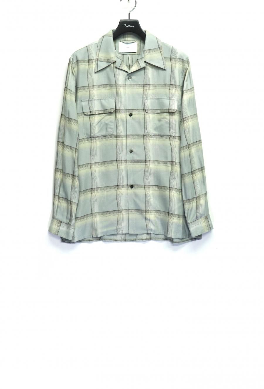 トップス SUGARHILL OMBRE PLAID STAGGER SHIRTS SUGARHILL（シュガーヒル）のOMBRE PLAID OPEN COLLAR SHIRTS
