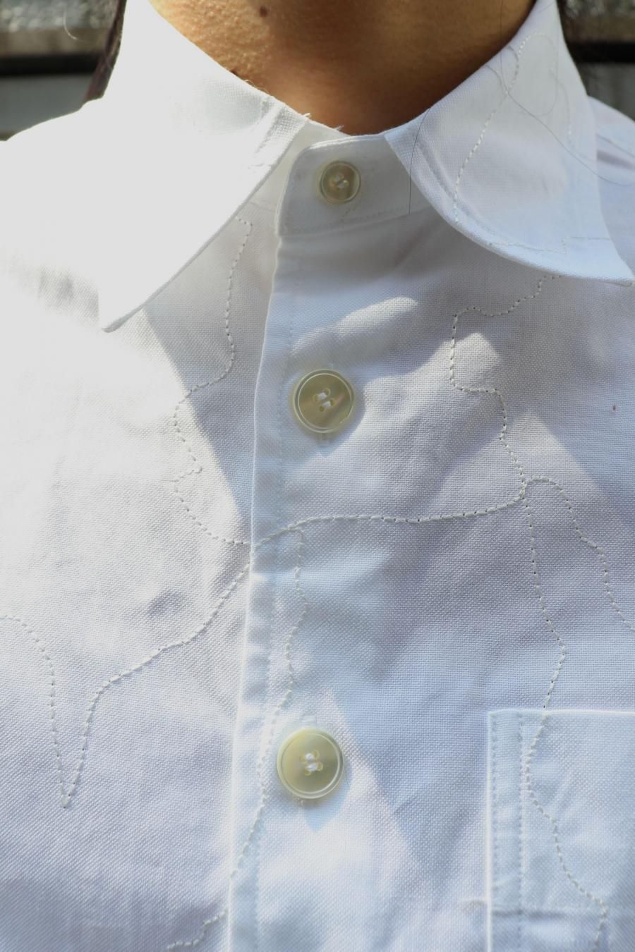 MASU（エムエーエスユー）のANGEL HALF SLEEVE SHIRT WHITEの