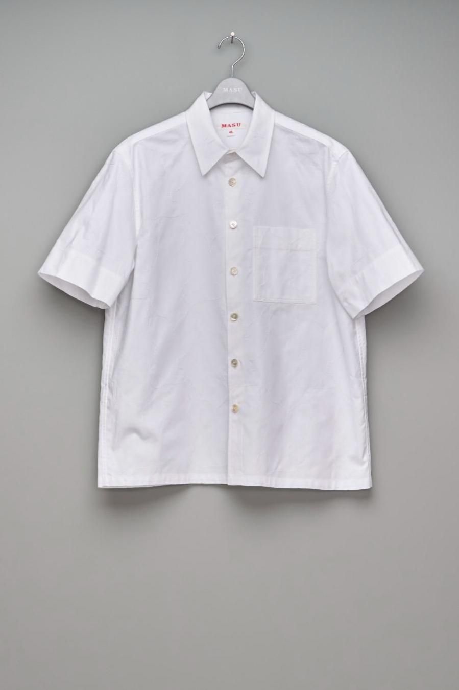 MASU  ANGEL HALF SLEEVE SHIRT(WHITE)<img class='new_mark_img2' src='https://img.shop-pro.jp/img/new/icons15.gif' style='border:none;display:inline;margin:0px;padding:0px;width:auto;' />
