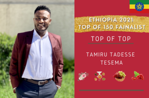  Tamiru Tadesse Tesema
ETHIOPIA 2021 Top of 150 finalist -タミル タデッセ テセマ-300g