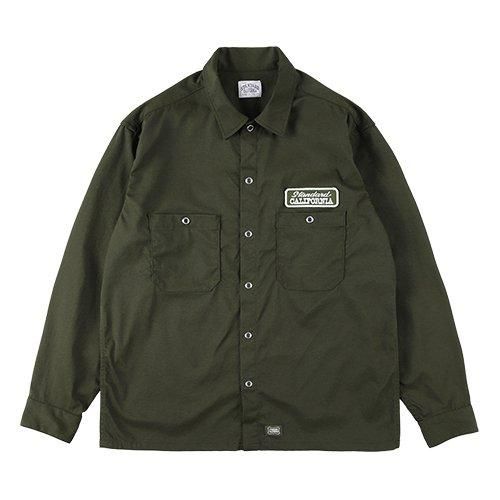【今日の超目玉】 LOGO SD PATCH PUNANNY - SLEEVE LONG SHIRT WORK EASY トップス