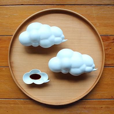 くもの形の器 Cloud nine 蓋物 | 224porcelain