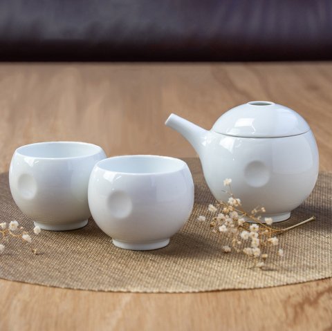 comot -Tea set- [泡瓶×1・煎茶×2] - 224porcelain ｜食器・皿・茶碗