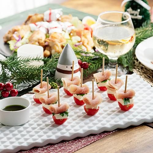 ダイヤ彫 [長角板皿] - 224porcelain ｜食器・皿・茶碗 嬉野肥前吉田焼