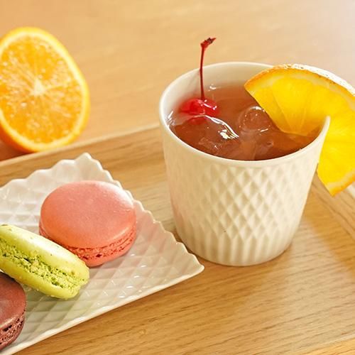ダイヤ彫 [ロックカップ] - 224porcelain ｜食器・皿・茶碗 嬉野肥前