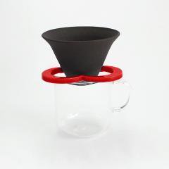 Caffe hat  red