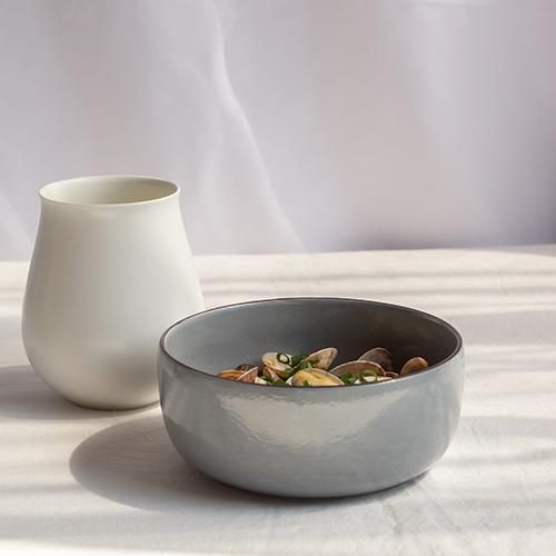 吉田欣司　珈琲茶碗　茶椀　白漆　木工　ボウルとソーサー セット　中皿　コーヒー 吉田欣司 珈琲茶碗 茶椀 白漆 木工 ボウルとソーサー セット 中