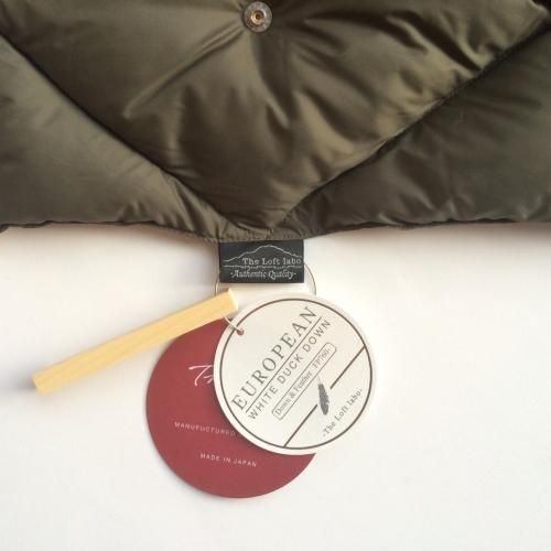 THE LOFTLABO ロフトラボ　MEIYOO　リバーシブルダウンマフラー The LOFTLABO［Reversible Down Muffler