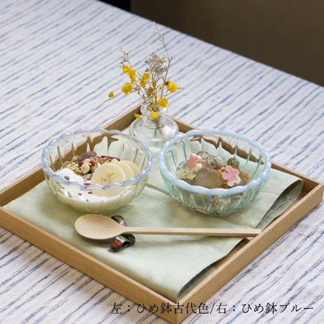 希少☆氷コップ 水玉柄 赤縁 なつめ型 12．5cm 吹きガラス